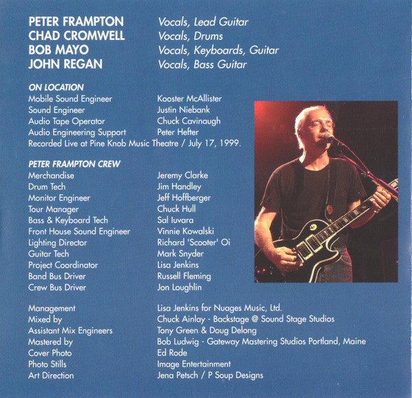 Peter Frampton - Live In Detroit (CD Tweedehands)