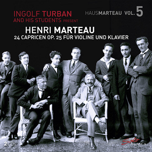 Ingolf Turban - Henri marteau: vol. 5 - 24 capricen op.25 fur violine und klavier (CD) - Discords.nl