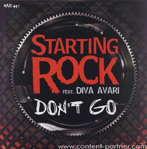 Starting Rock Feat. Diva Avari - Don't Go (LP Tweedehands)