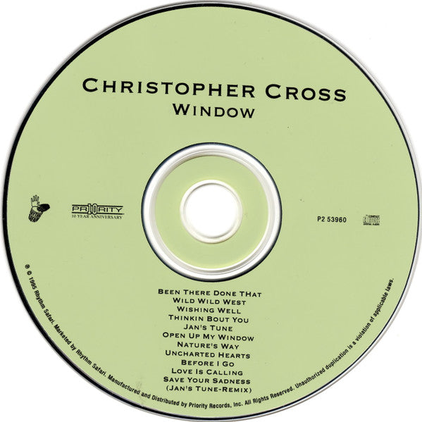 Christopher Cross - Window (CD Tweedehands)