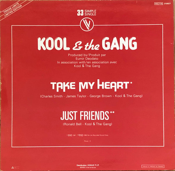Kool & The Gang - Take My Heart (12" Tweedehands) - Discords.nl