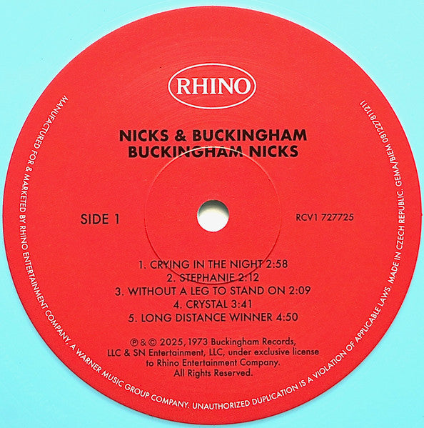 Buckingham Nicks - Buckingham Nicks (LP)