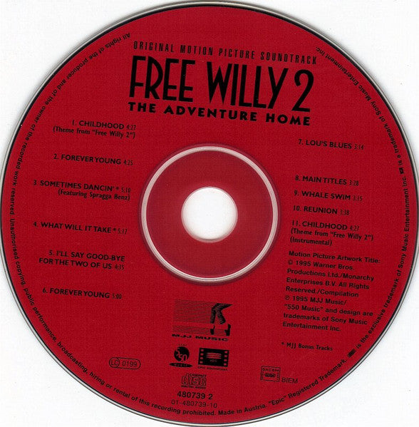 Various - Free Willy 2: The Adventure Home (Original Motion Picture Soundtrack) (CD Tweedehands) - Discords.nl
