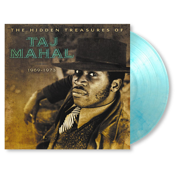 Taj Mahal - Hidden treasures of taj mahal -crystal clear & blue marbled vinyl- (LP) - Discords.nl