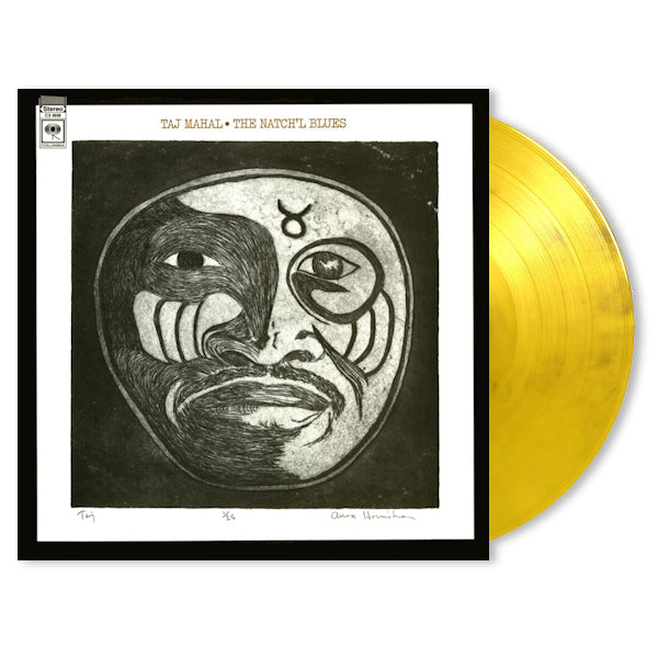 Taj Mahal - The natch'l blues -yellow & black marbled vinyl- (LP) - Discords.nl