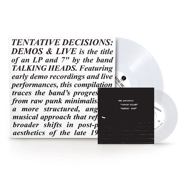 Talking Heads - Tentative decisions: 1974-1976 (LP) - Discords.nl