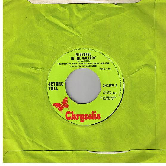 Jethro Tull - Minstrel In The Gallery (7-inch Tweedehands) - Discords.nl