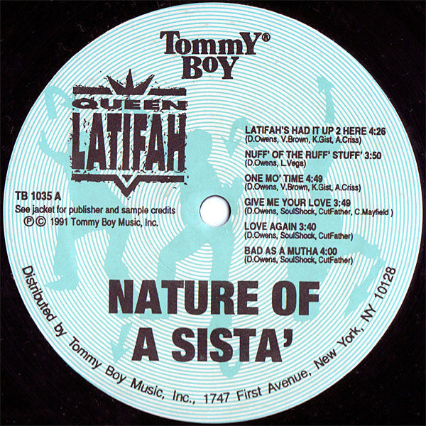 Queen Latifah - Nature Of A Sista' (LP) - Discords.nl