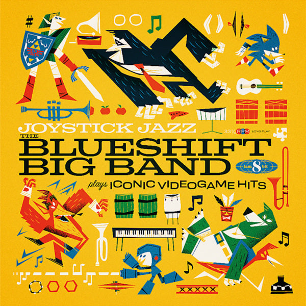 The Blueshift Big Band - Joystick jazz (LP) - Discords.nl