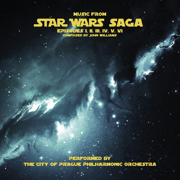The City Of Prague Philarmonic Orchestra - Music from the star wars saga (Episodes I, II, II, IV, V, VI) (LP) - Discords.nl