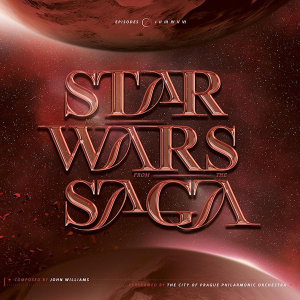 The City Of Prague Philharmonic Orchestra - The star wars saga (LP) - Discords.nl
