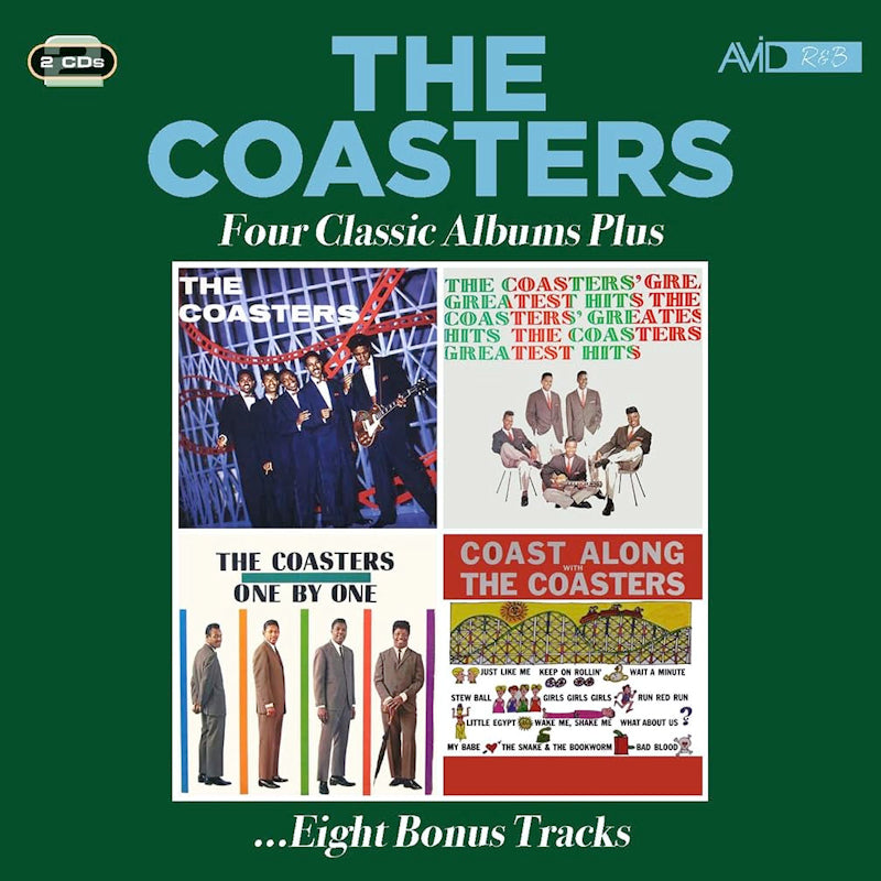 The Coasters - Four Classic Albums Plus ...Eight Bonus Tracks (CD) - Discords.nl