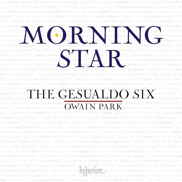 The Gesualdo Six / Owain Park - Morning star (CD) - Discords.nl