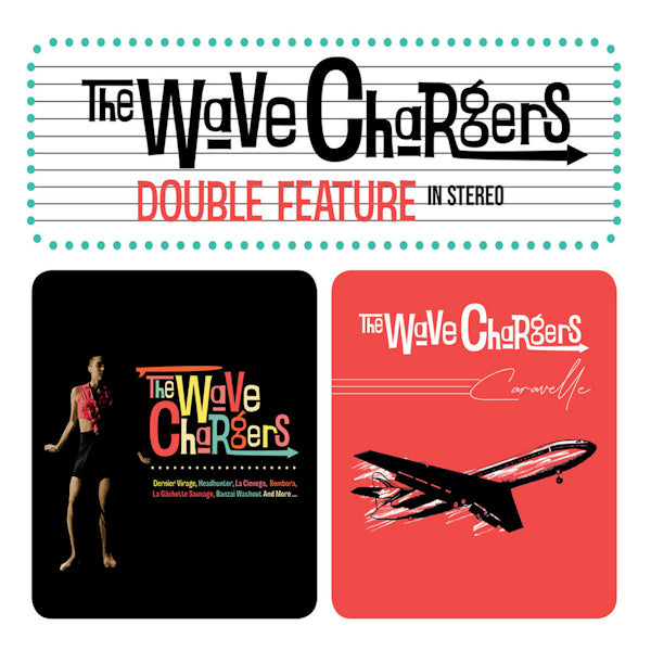The Wave Chargers - Double feature (CD) - Discords.nl