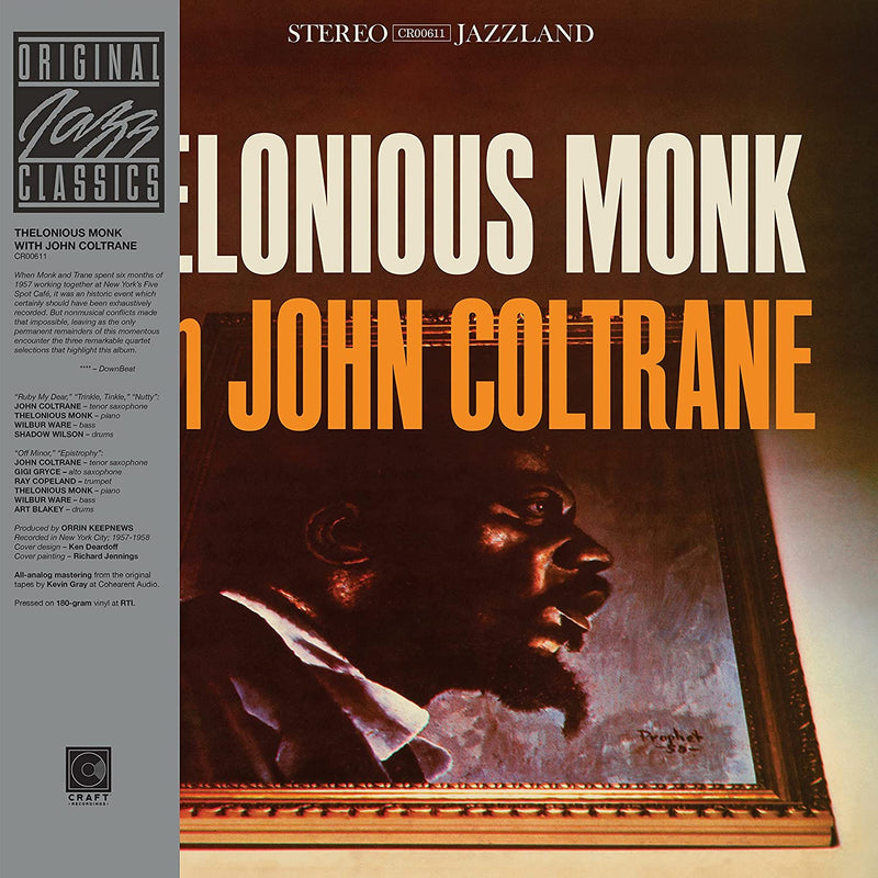 Thelonious Monk / John Coltrane  - Thelonious Monk With John Coltrane (LP)