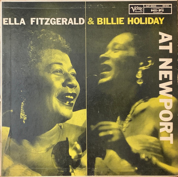 Ella Fitzgerald & Billie Holiday - At Newport (LP Tweedehands)