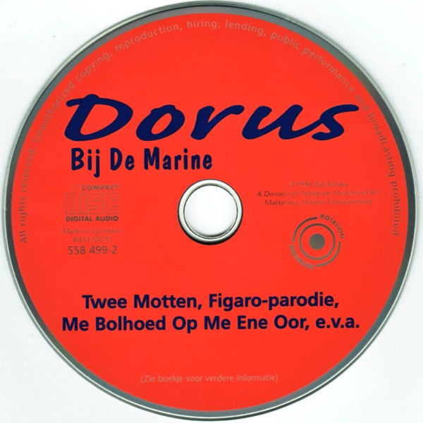 Dorus - Bij De Marine (CD)