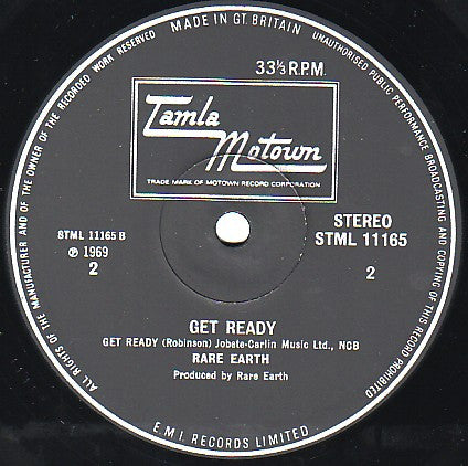 Rare Earth - Get Ready (LP Tweedehands)