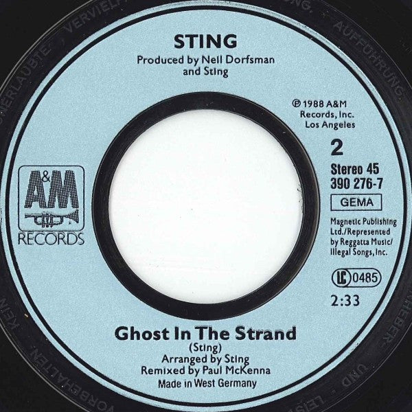Sting - Englishman In New York (7-inch Tweedehands)