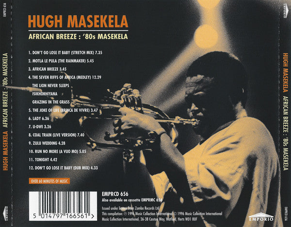 Hugh Masekela - African Breeze: '80s Masekela (CD Tweedehands) - Discords.nl