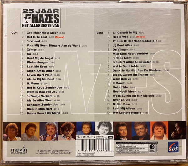 André Hazes - Het Allerbeste Van 25 Jaar Hazes (CD Tweedehands)