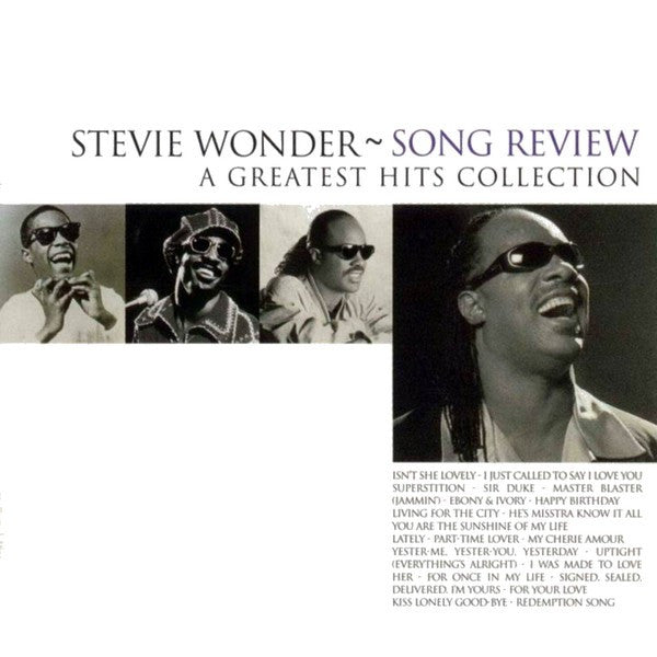 Stevie Wonder - Song Review - A Greatest Hits Collection (CD)