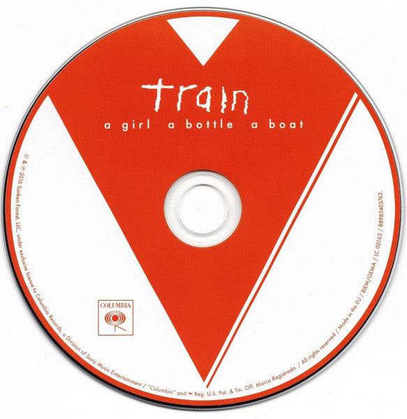 Train - A Girl A Bottle A Boat (CD)