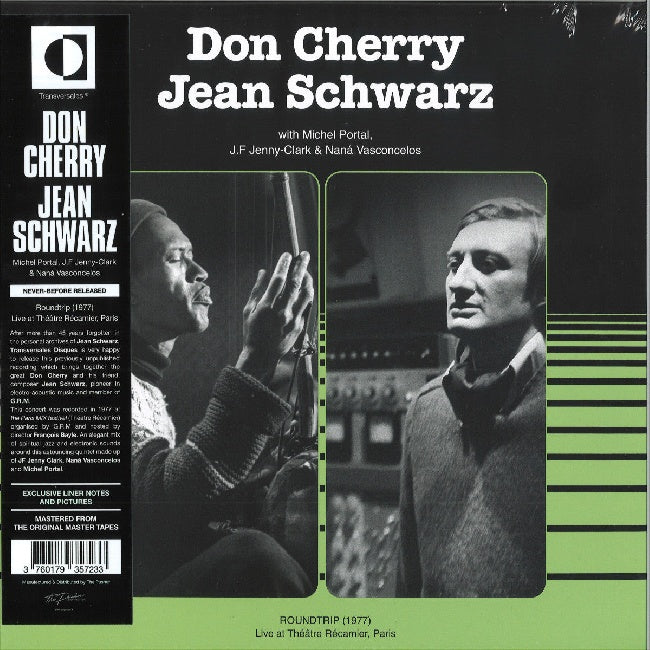 Don Cherry & Jean Schwarz - Roundtrip - live at theatre recamier paris (1977) (LP)