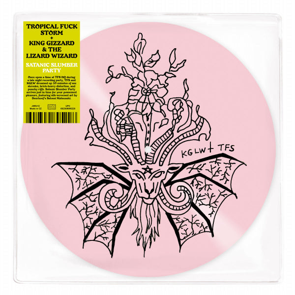 Tropical Fuck Storm + King Gizzard & The Lizard Wizard - Satanic slumber party (12-inch) - Discords.nl