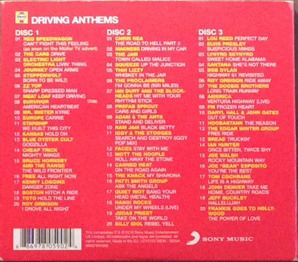 Various - Driving Anthems  (Ultimate Guide To Driving Songs) (CD Tweedehands)