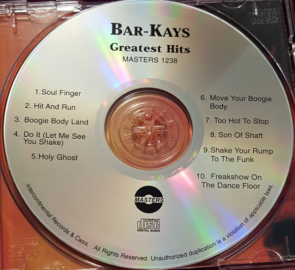 Bar-Kays - Greatest Hits - Too Hot To Stop (CD)