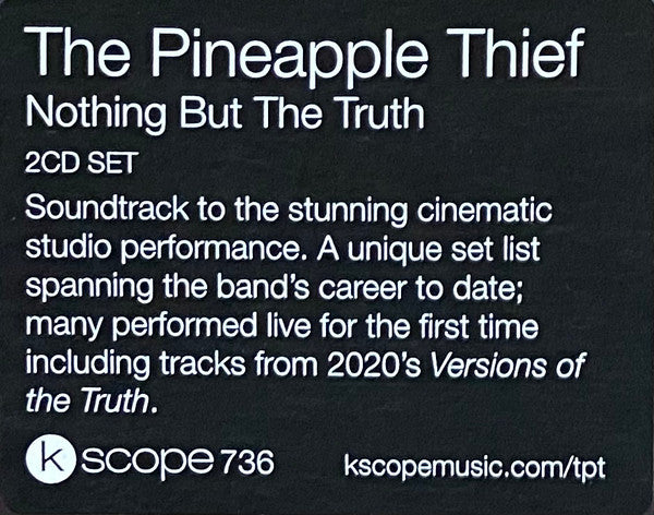 Pineapple Thief, The - Nothing But The Truth (CD)