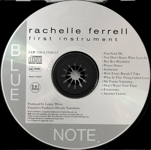 Rachelle Ferrell - First Instrument (CD Tweedehands)