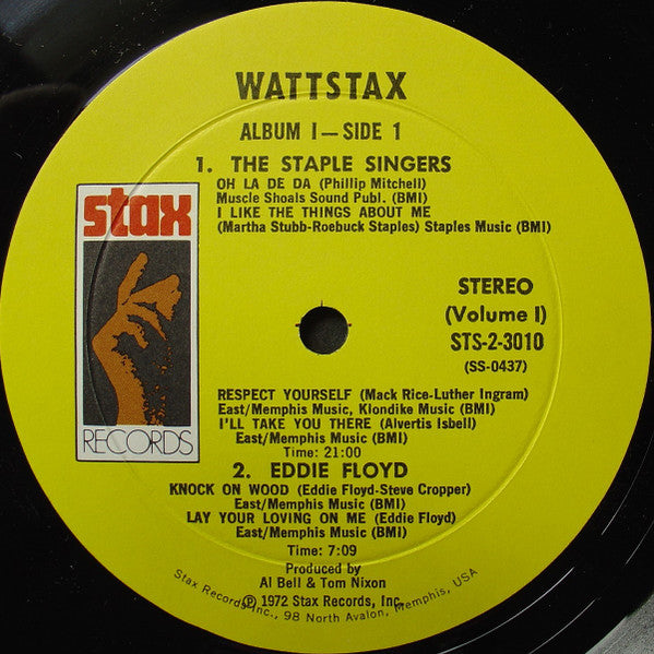 Various - Wattstax: The Living Word (LP Tweedehands)