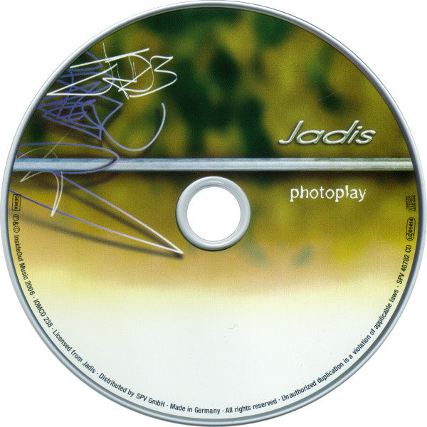 Jadis - Photoplay (CD)