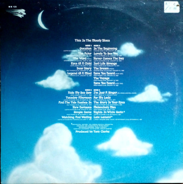 Moody Blues, The - This Is The Moody Blues (LP Tweedehands)