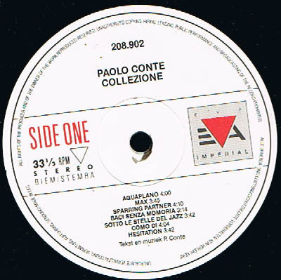 Paolo Conte - Collezione (LP Tweedehands)