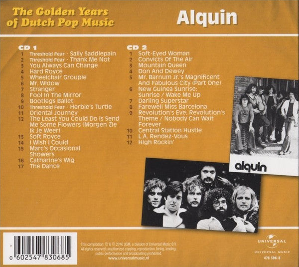 Alquin - The Golden Years Of Dutch Pop Music (A&B Sides And More 1971-1976) (CD Tweedehands)