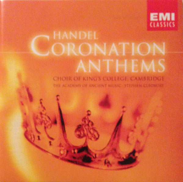 Georg Friedrich Händel, King's College Choir Of Cambridge, The, Academy Of Ancient Music, The, Stephen Cleobury - Coronation Anthems (CD Tweedehands)