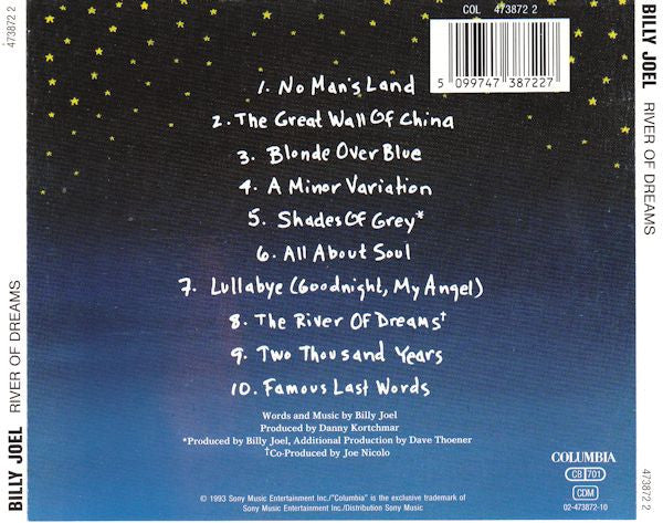 Billy Joel - River Of Dreams (CD Tweedehands) - Discords.nl