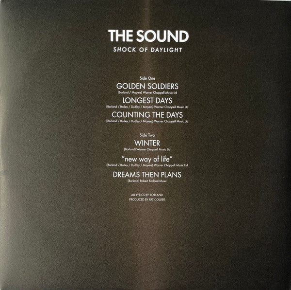 Sound, The - Shock Of Daylight (LP)