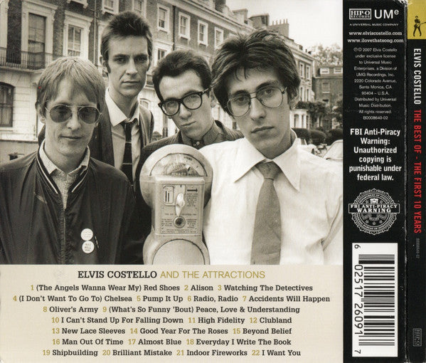 Elvis Costello - The Best Of Elvis Costello - The First 10 Years (CD Tweedehands) - Discords.nl