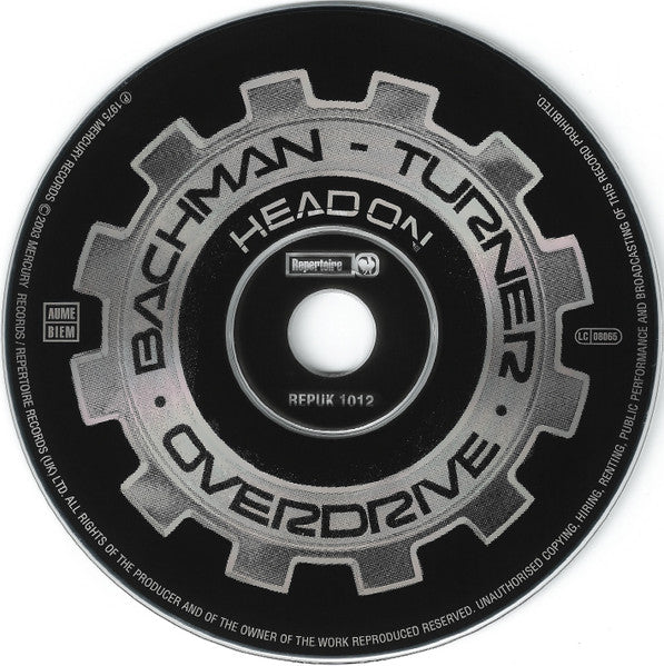 Bachman-Turner Overdrive - Head On (CD Tweedehands)