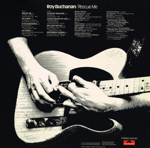 Roy Buchanan - Rescue Me (LP Tweedehands)