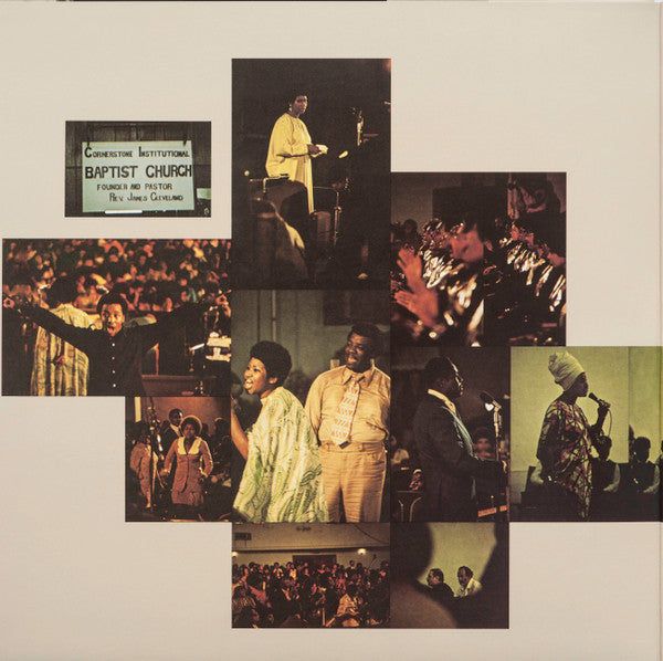 Aretha Franklin With Rev. James Cleveland & Southern California Community Choir, The - Amazing Grace (LP)