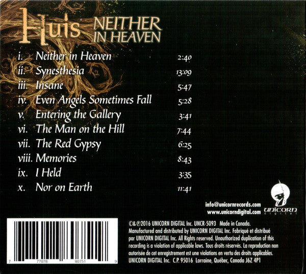 Huis - Neither In Heaven (CD)