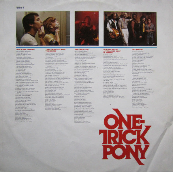 Paul Simon - One-Trick Pony (LP Tweedehands)