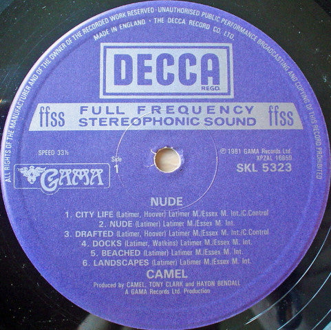 Camel - Nude (LP Tweedehands)