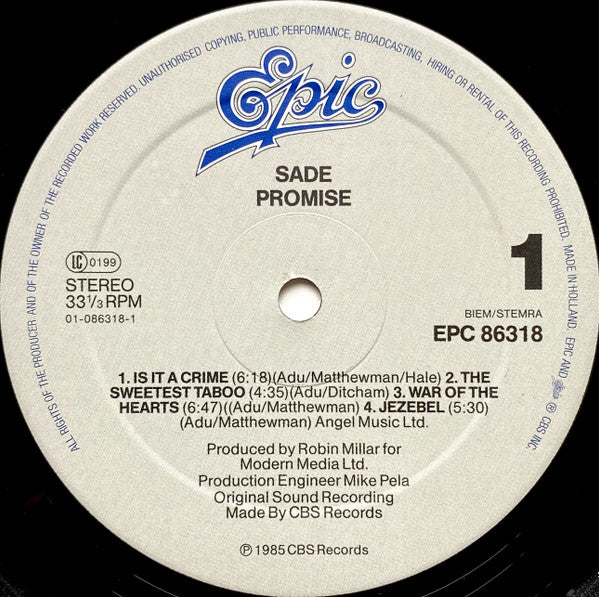 Sade - Promise (LP Tweedehands)