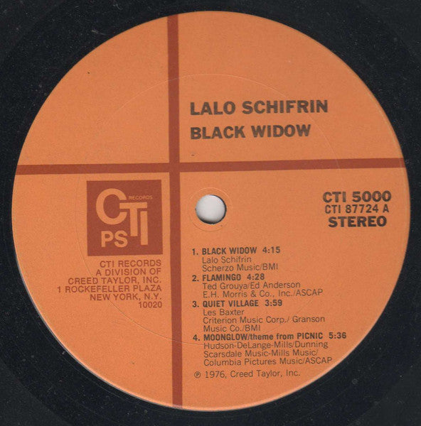 Lalo Schifrin - Black Widow (LP Tweedehands)
